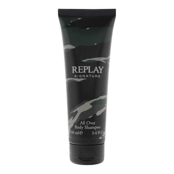 Replay Signature For Man All Over Body Shampoo 100ml GOODS Superdrug   