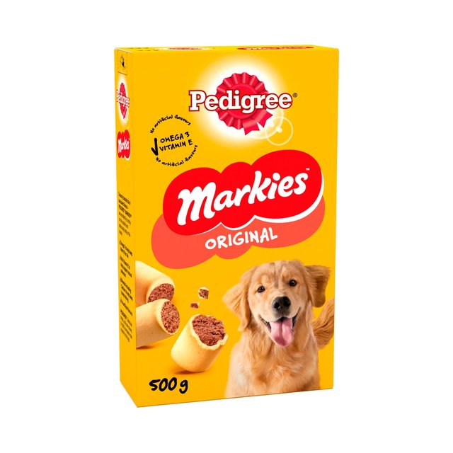 Pedigree Markies Adult Dog Treats Marrowbone Biscuits   500g GOODS M&S   