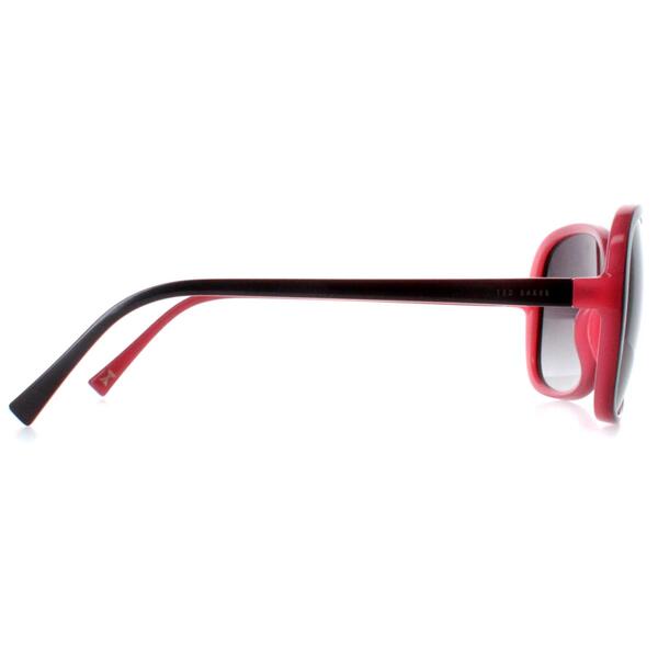 Ted Baker Rios women's butterfly sunglasses acetate black grey, UK version