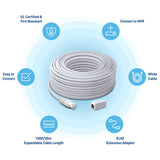 Swann Cat5e extension cable 30m white - British product
