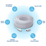 Swann Cat5e extension cable 30m white - British product