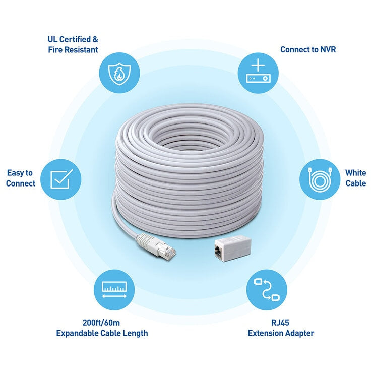 Swann network extension cable RJ45 60m, UK version