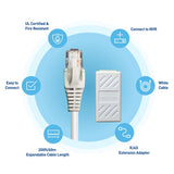 Swann network extension cable RJ45 60m, UK version