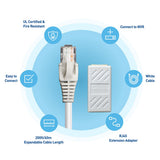 Swann network extension cable RJ45 60m, UK version