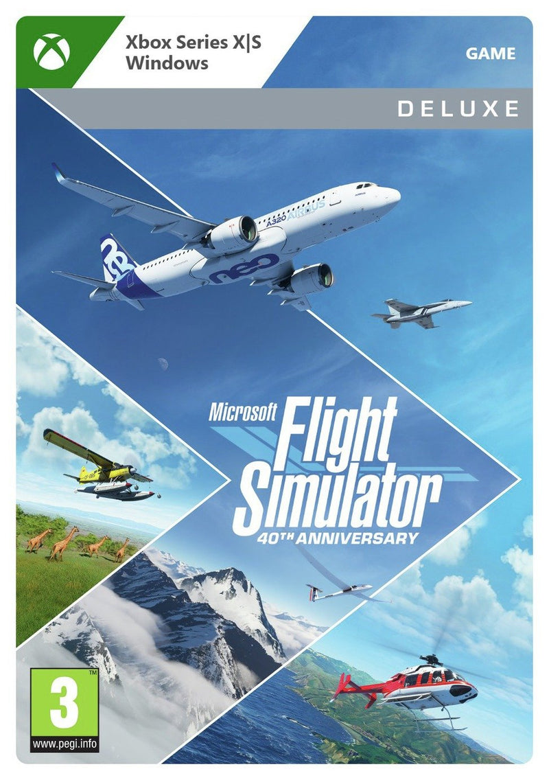 Microsoft Flight Simulator 40th Anniversary Deluxe Edition - British product