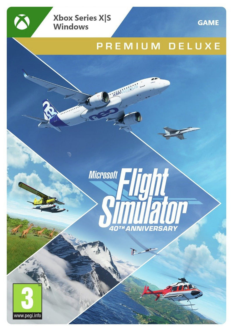 Microsoft Flight Simulator 40th Anniversary Premium - British product