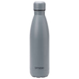 Smash Grey Stainless Steel Water Bottle 500ml (British brand)