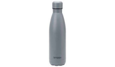 Argos Smash Grey Stainless Steel Insulated Water Bottle 500ml- Buy online at McGrocer