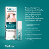 Nailner 2in1 Brush 5ml GOODS Superdrug   