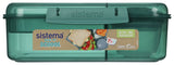 Sistema Bento Lunch Box Assorted Colours 7.7x18.6x21.9cm (British brand)