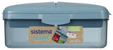 Sistema Quaddie lunch box with 275ml bottle (British brand)