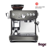 Sage Barista Express Impress coffee machine black stainless steel (British brand)