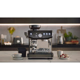 Sage Barista Express Impress coffee machine black stainless steel (British brand)