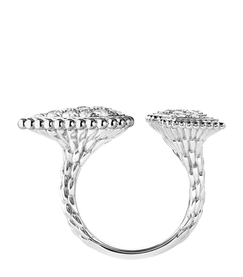 Boucheron Serpent Bohème three motifs ring, UK version