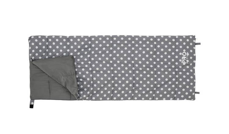 Pro Action Envelope Sleeping Bag Polka Dot 180cm, imported from the UK