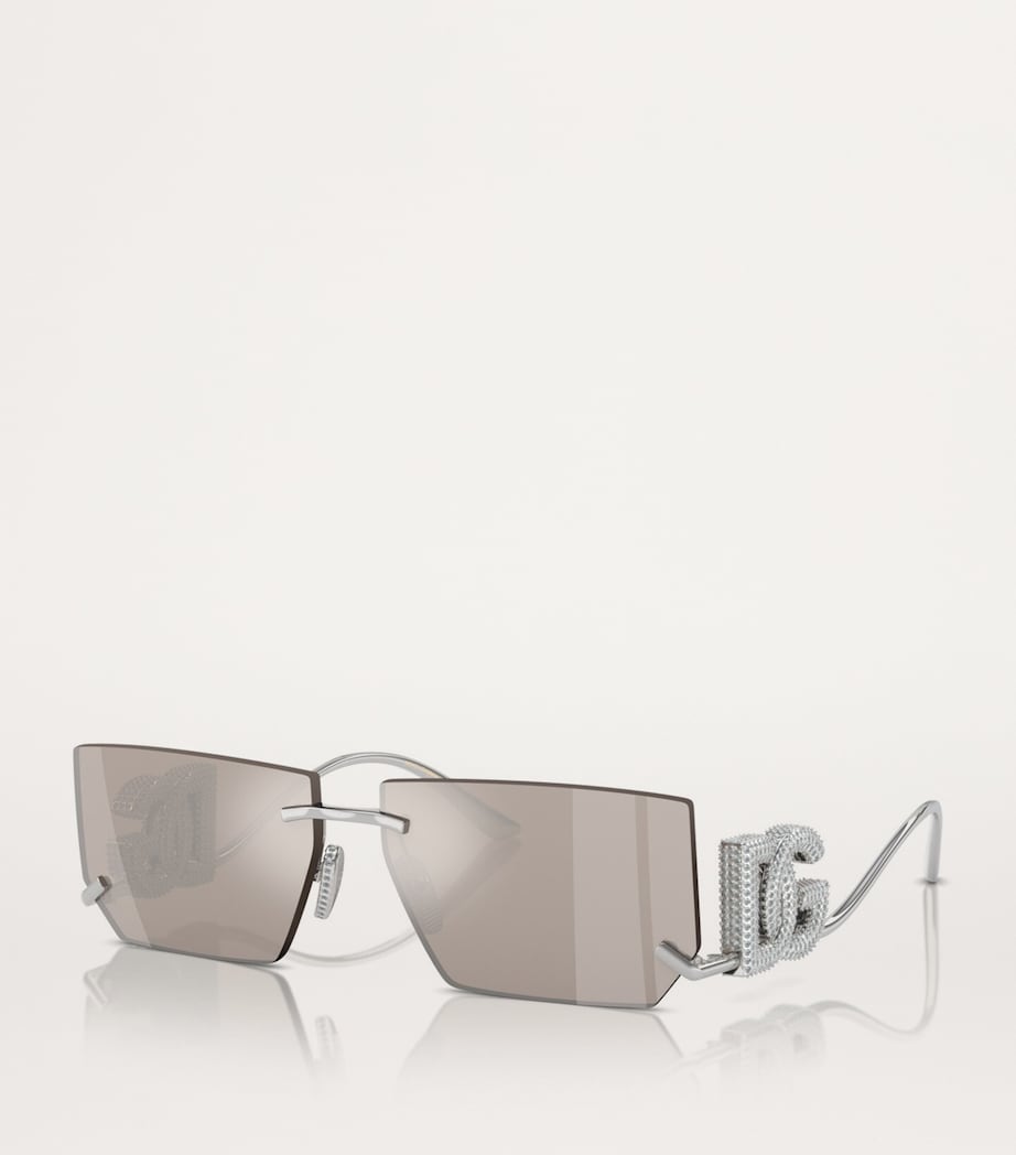 Dolce&Gabbana mirrored sunglasses metal frame (British brand)