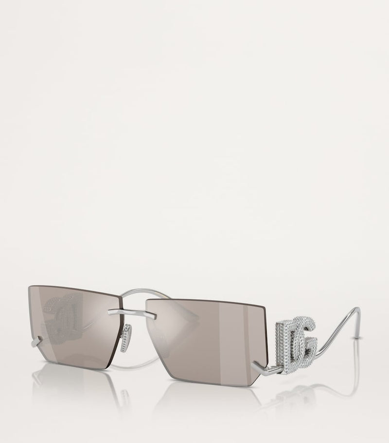 Dolce&Gabbana mirrored sunglasses metal frame (British brand)