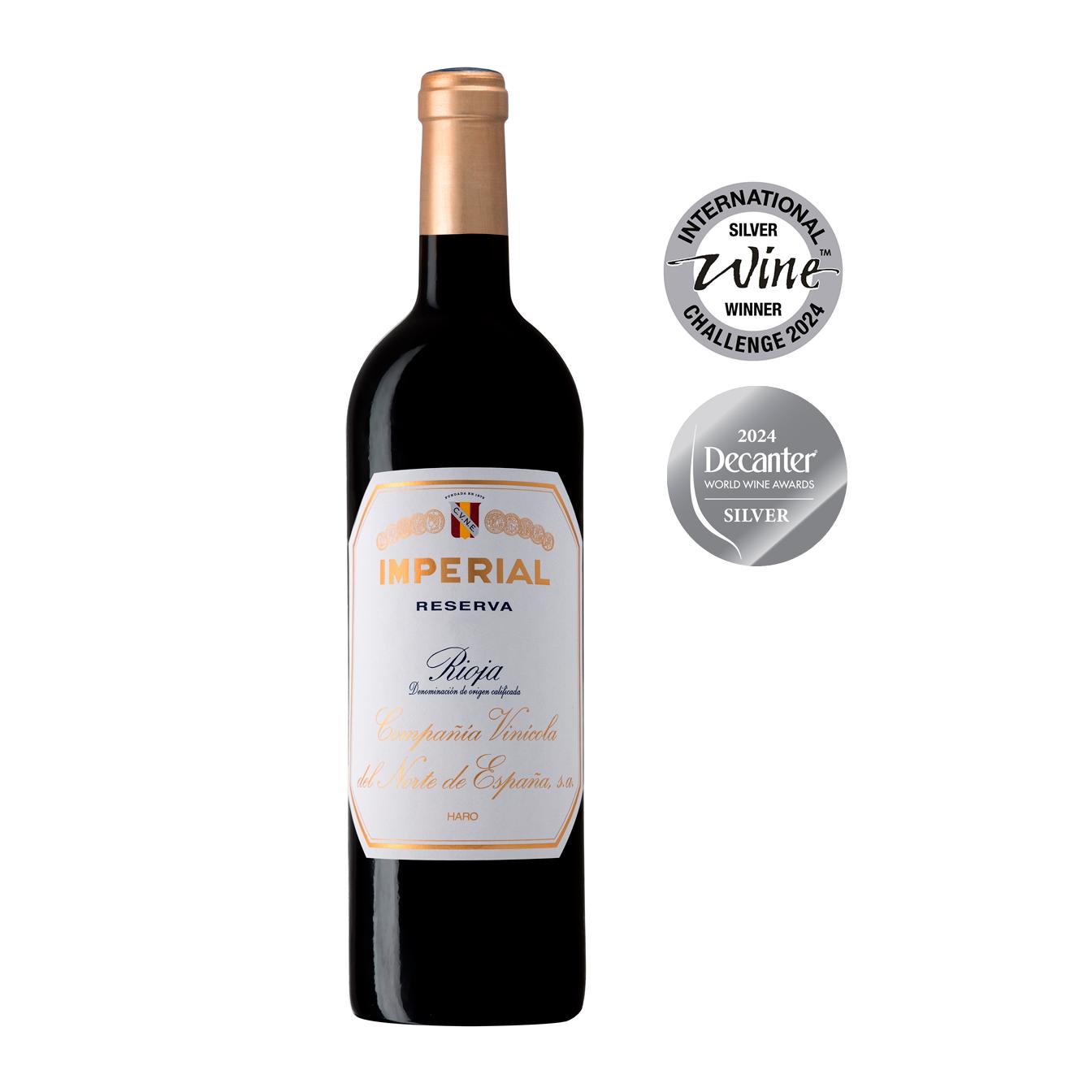 Imperial Reserva Rioja red wine 75cl, UK version