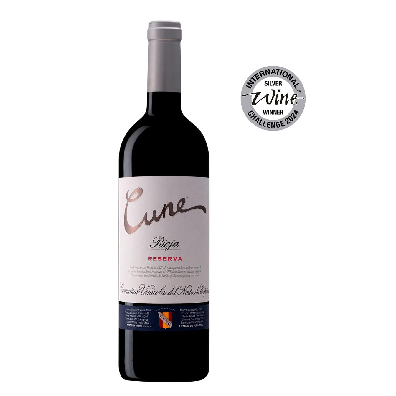 Cune red wine Rioja Reserva 75cl - British product