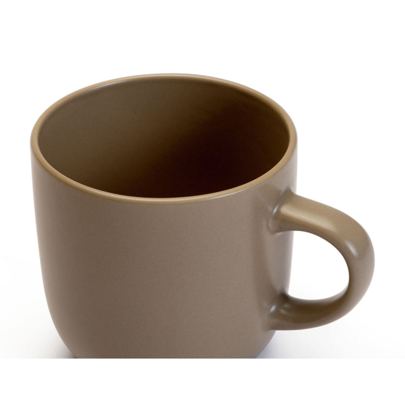 Habitat matte grey mushroom mugs set of 4, UK version