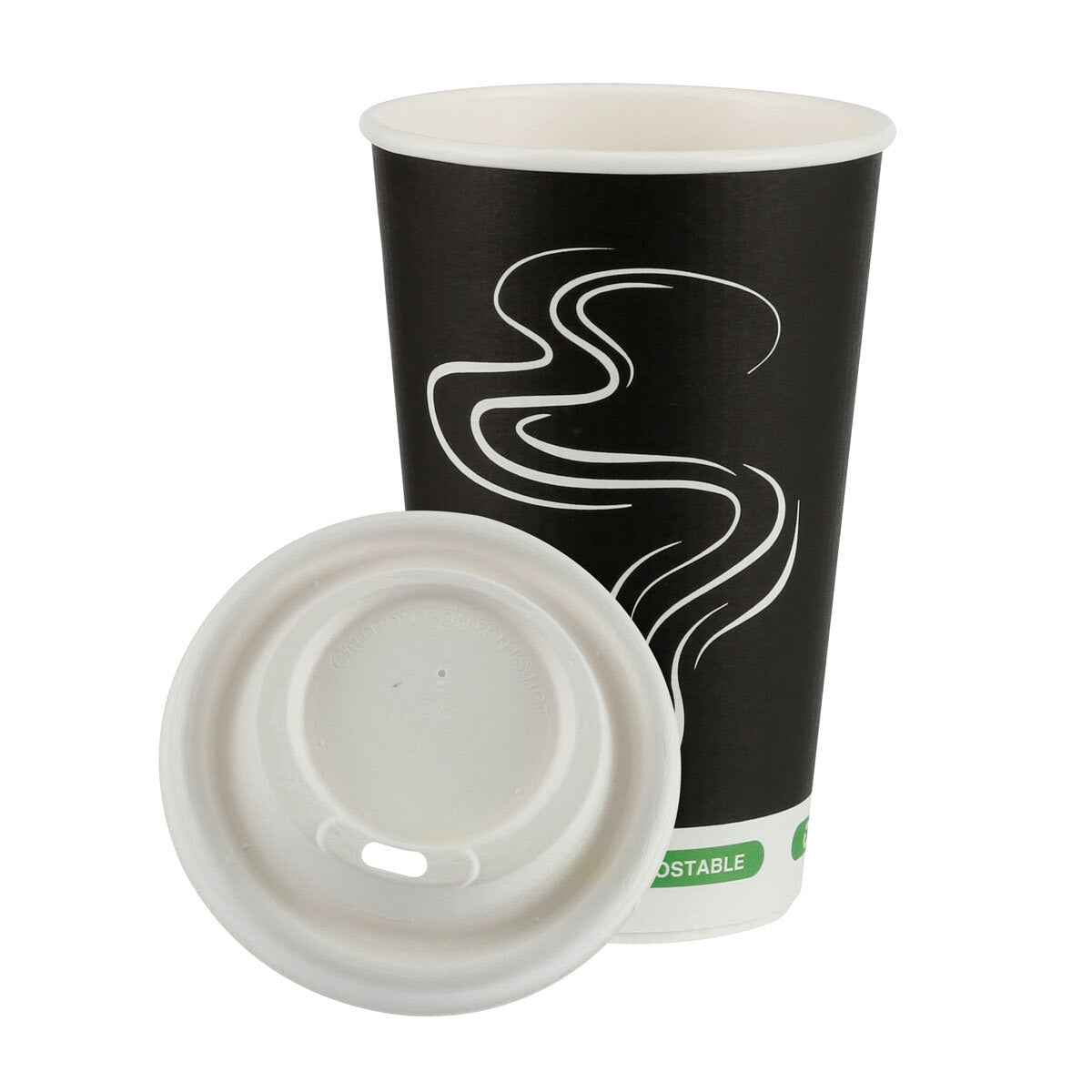 iECO Recyclable Triple Wall Hot Cups & Lids, 12oz, 100 Pack GOODS Costco UK