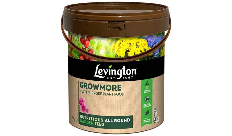 Levington Growmore Multi Purpose Plant Food 9kg, UK version