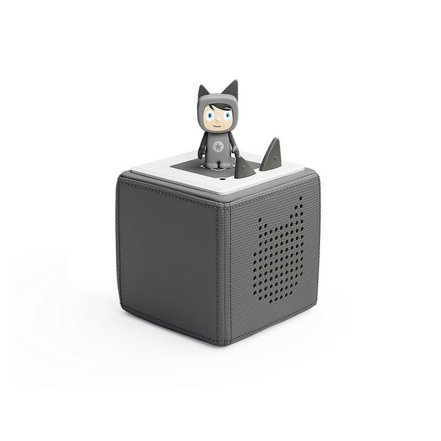 tonies Grey Toniebox with Creative Tonie 600g, British brand