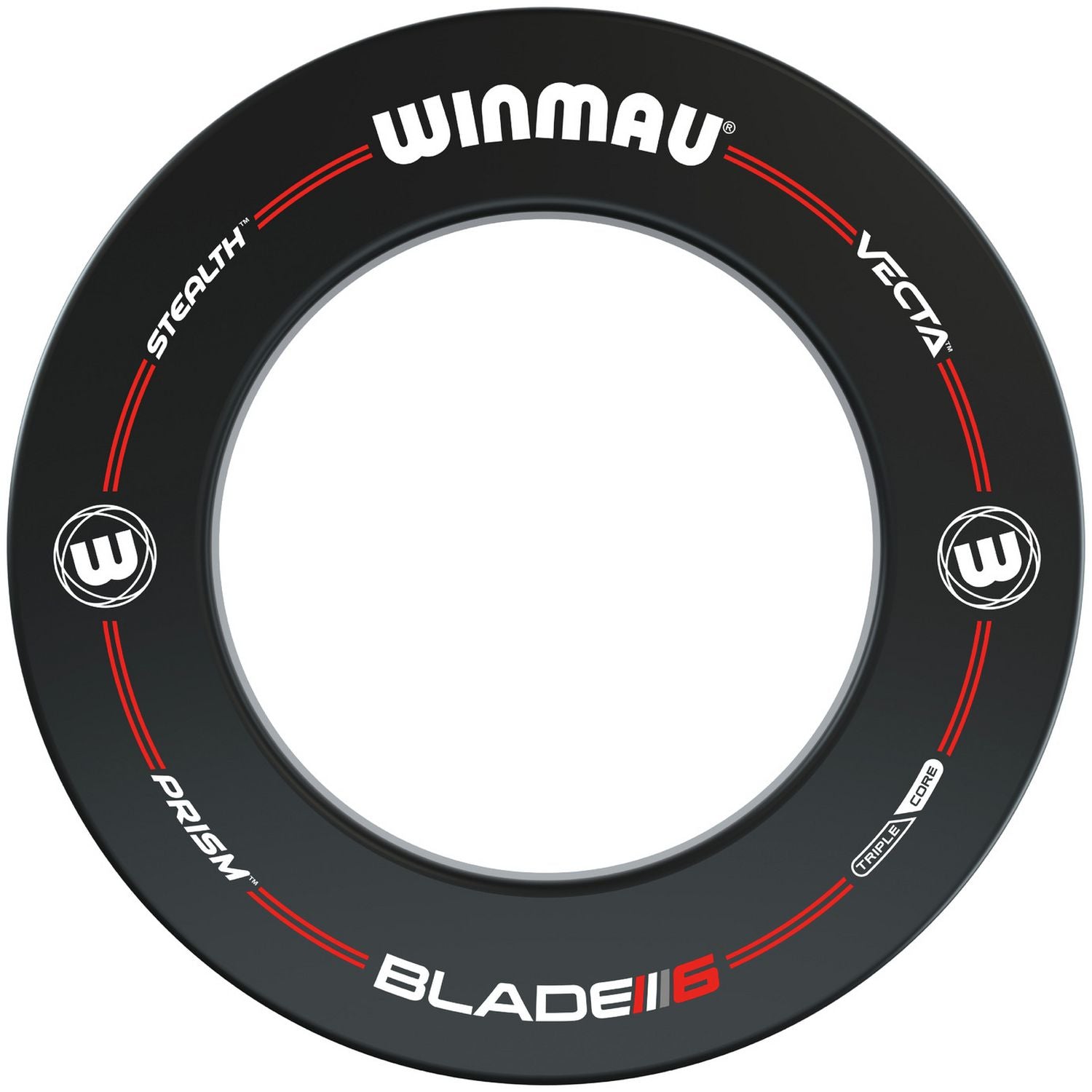 Winmau Blade 6 Professional Dartboard and Darts Set (British brand)