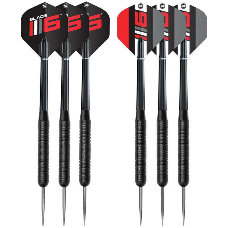 Winmau Blade 6 Professional Dartboard and Darts Set (British brand)