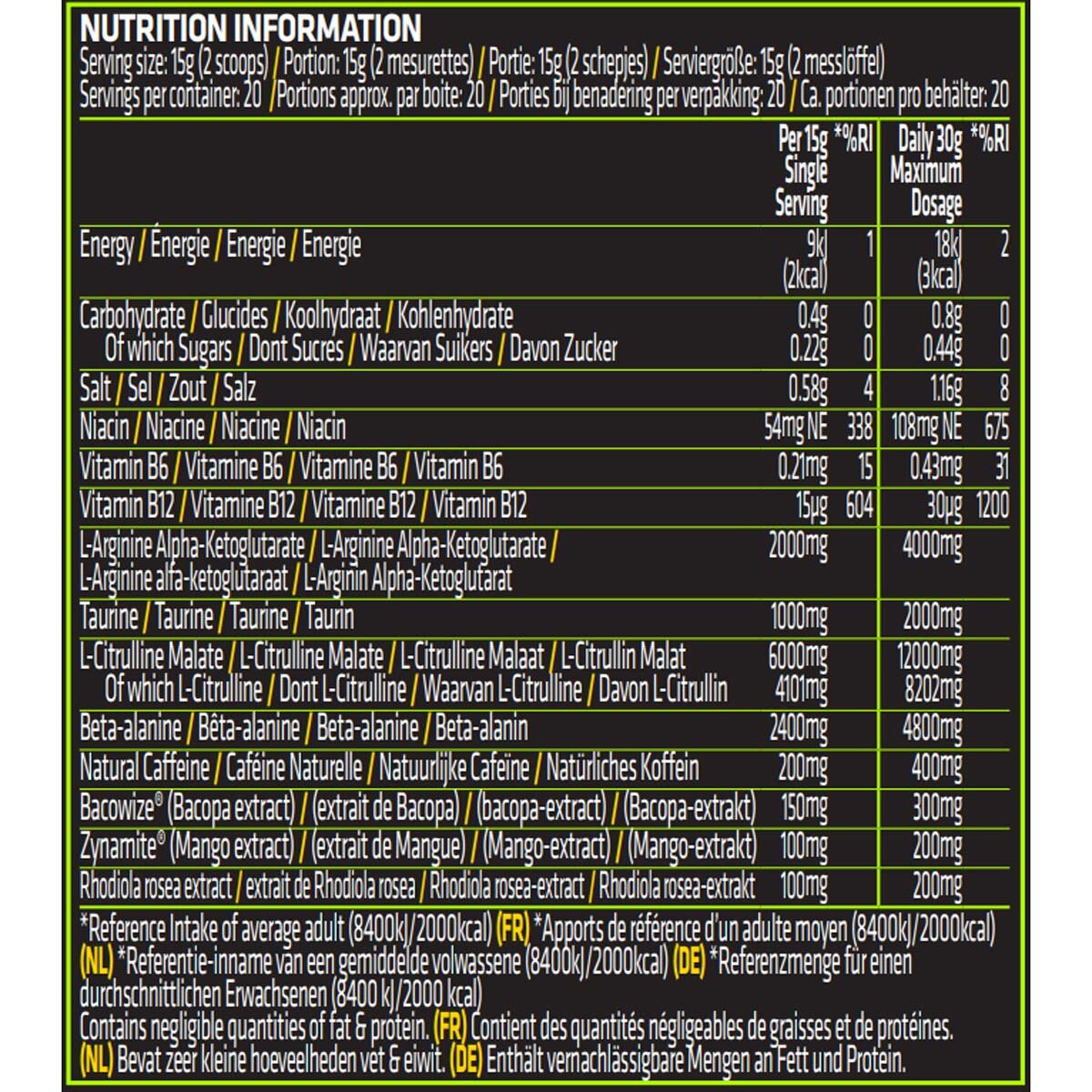 USN B4 Bomb Pre-Workout Cherry, 300g GOODS Costco UK