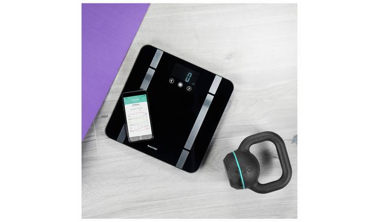 Salter Bluetooth smart analyser bathroom scale black - British product