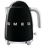 Smeg 50s retro kettle black 1.7L, imported from the UK