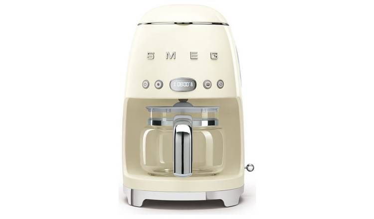 Smeg retro drip filter coffee machine cream, UK version