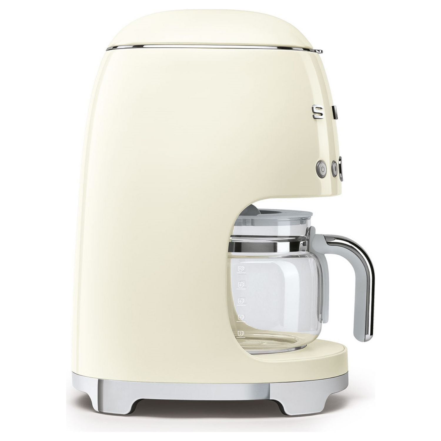 Smeg retro drip filter coffee machine cream, UK version