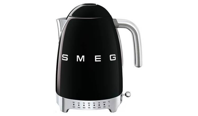 Smeg 50's Style Retro Variable Temperature Kettle 1.7L, imported from the UK