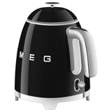 Smeg mini kettle black 0.8L, imported from the UK