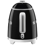 Smeg mini kettle black 0.8L, imported from the UK