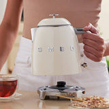 Smeg retro mini kettle cream 0.8L (British brand)