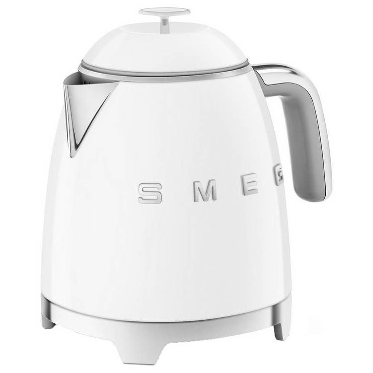 Smeg retro mini kettle white 0.8L (British brand)