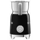 Smeg retro milk frother black 600ml (British brand)