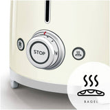 Smeg retro toaster cream 2 slice (British brand)