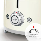 Smeg retro toaster cream 2 slice (British brand)
