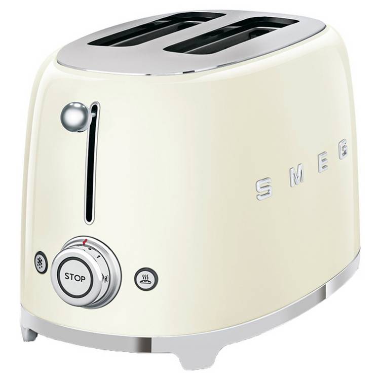 Smeg retro toaster cream 2 slice (British brand)