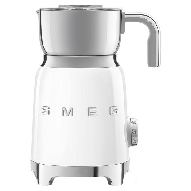 Smeg white retro milk frother 600ml (British brand)