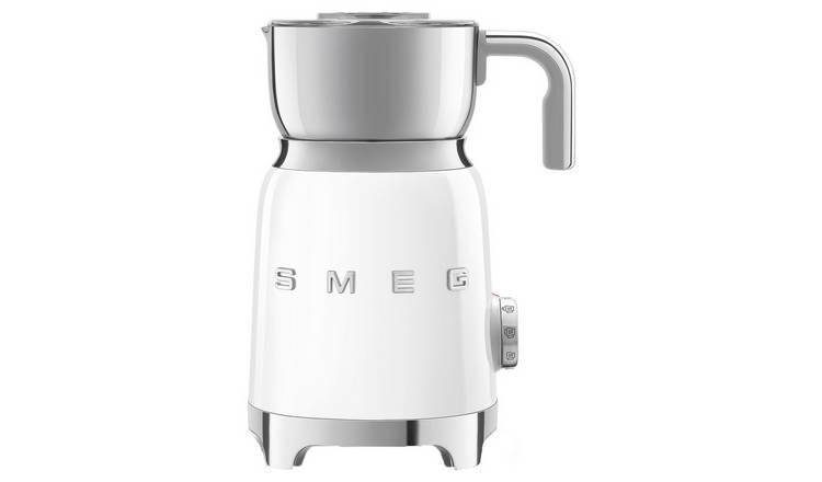 Smeg white retro milk frother 600ml (British brand)