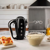 Smeg 50's style retro hand mixer black (British brand)