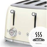 Smeg cream 4 slice retro toaster, imported from the UK
