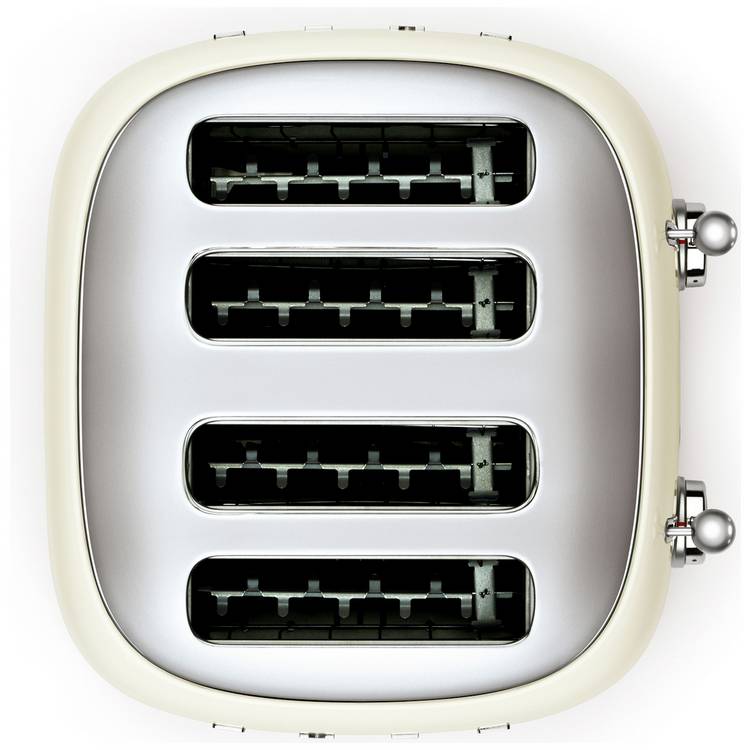 Smeg cream 4 slice retro toaster, imported from the UK