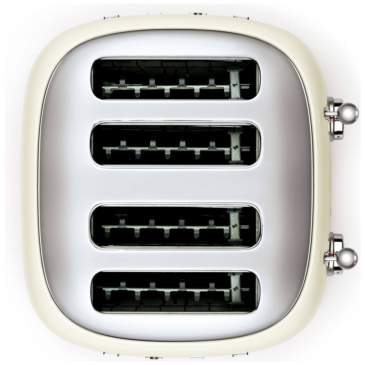 Smeg cream 4 slice retro toaster, imported from the UK