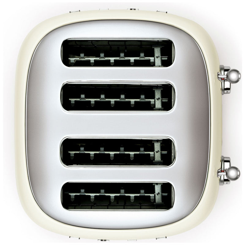 Smeg cream 4 slice retro toaster, imported from the UK